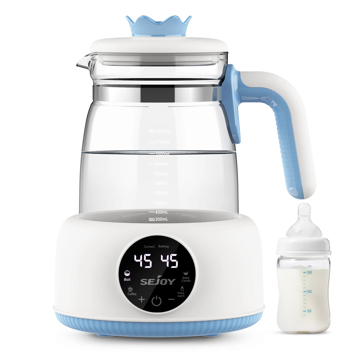Sejoy Electric Kettle Baby Bottle Warmer