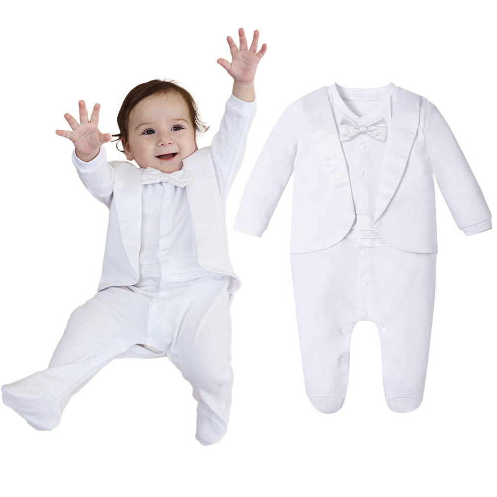 Newborn Formal Footie One Piece/Onesie