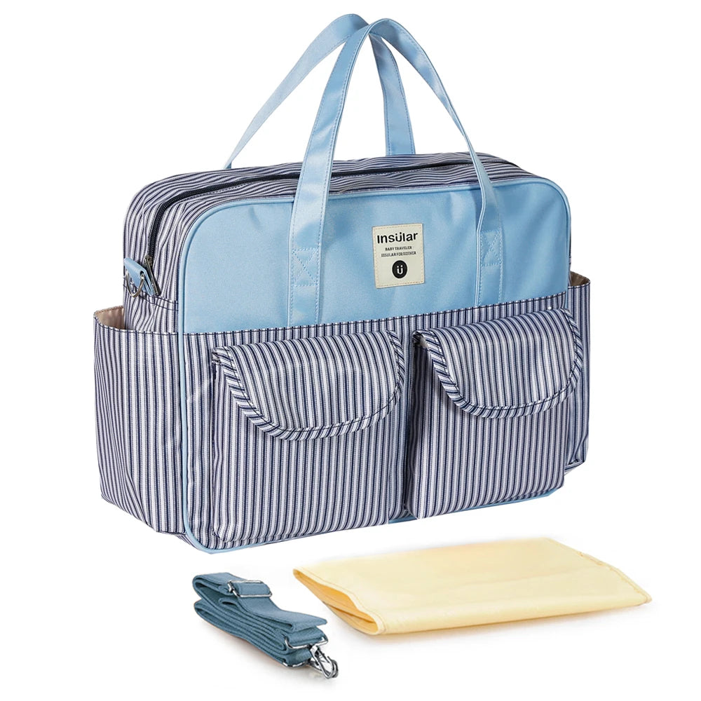 Insular Fashion Print Diaper Bag